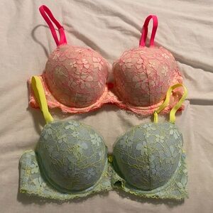 Two Victoria’s Secret bras